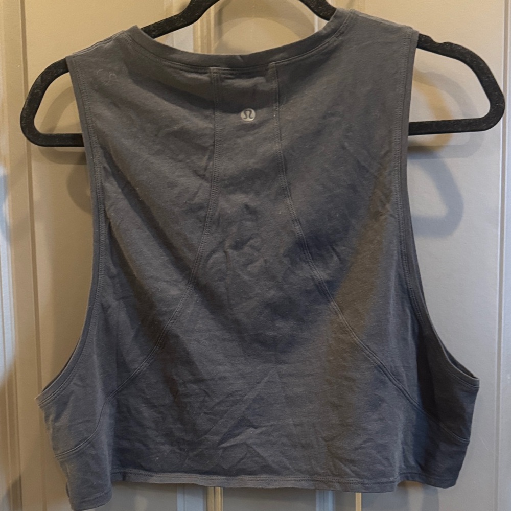 lululemon athletica Charcoal Tank Top